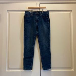 Banana Republic high rise skinny jeans